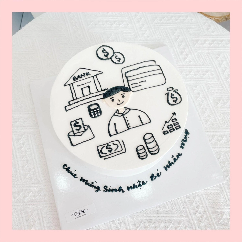 mẫu bánh sinh nhật cute